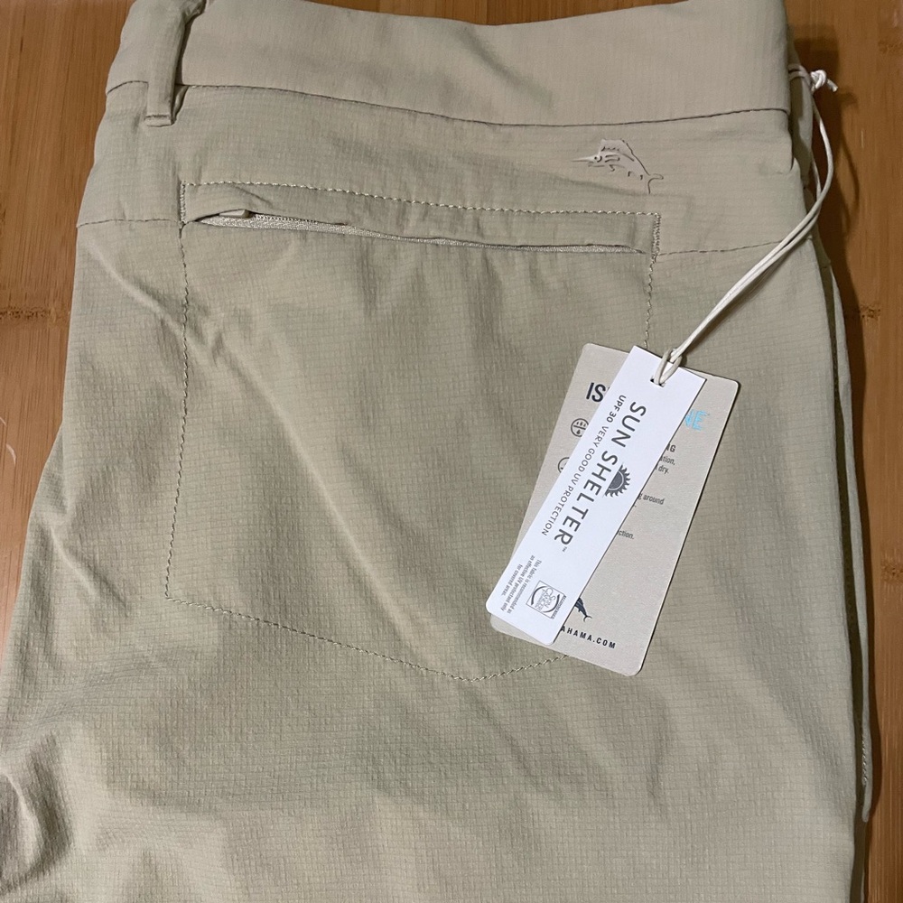 Tommy Bahama Classic Fit Chip Shot 5-Pocket Performance Khaki Pants Size 38W 32L